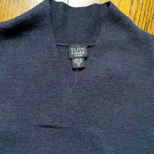 Eileen fisher crossover v neck shell